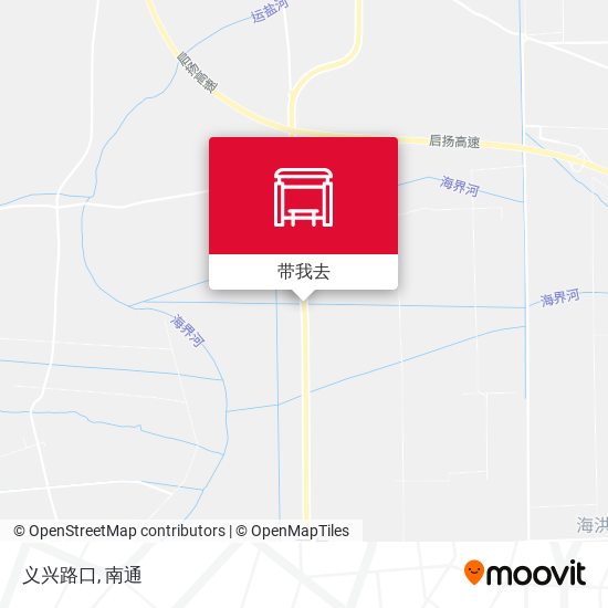 义兴路口地图
