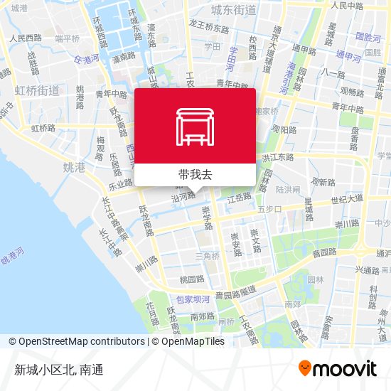 新城小区北地图