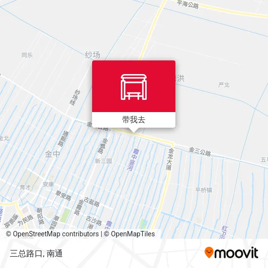 三总路口地图