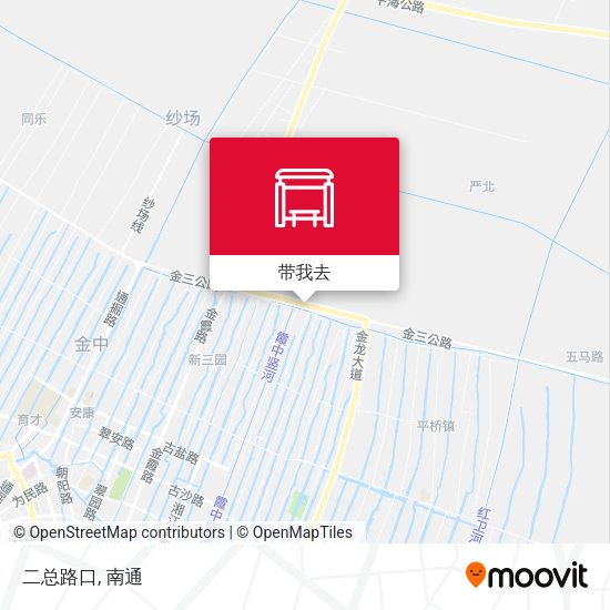 二总路口地图