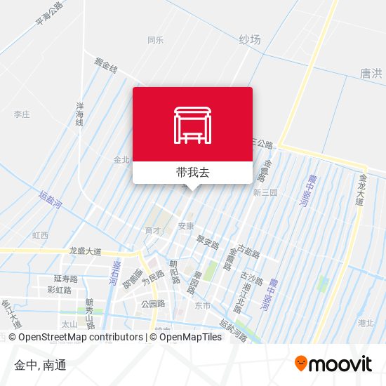 金中地图