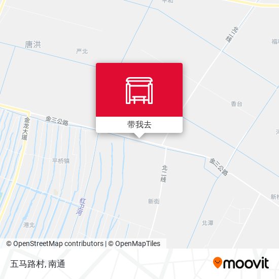 五马路村地图