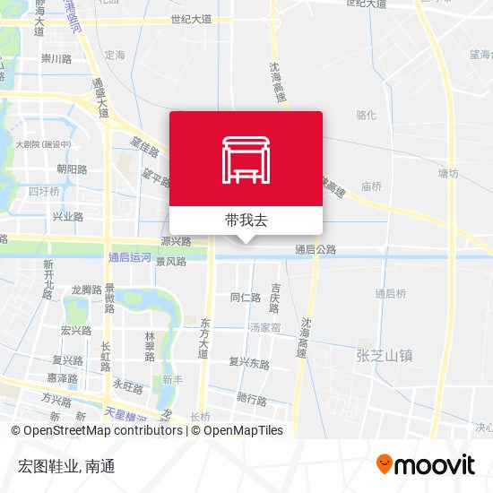 宏图鞋业地图
