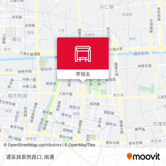 通富路新胜路口地图