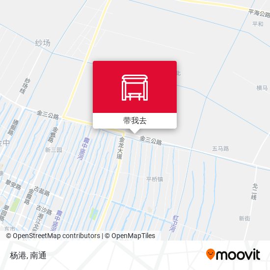 杨港地图