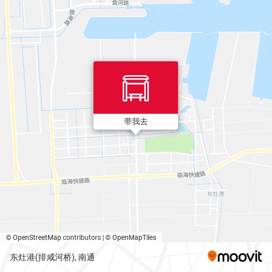东灶港(排咸河桥)地图