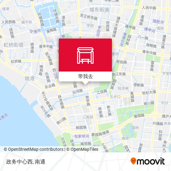 政务中心西地图