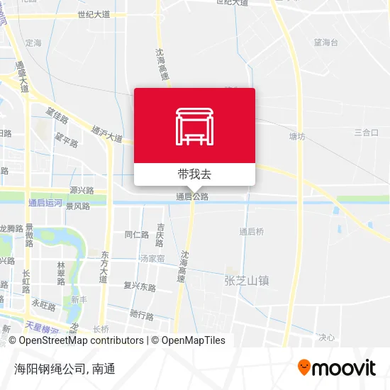 海阳钢绳公司地图