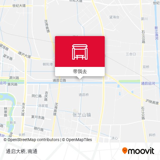 通启大桥地图