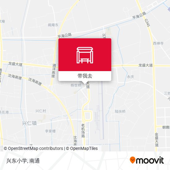 兴东小学地图