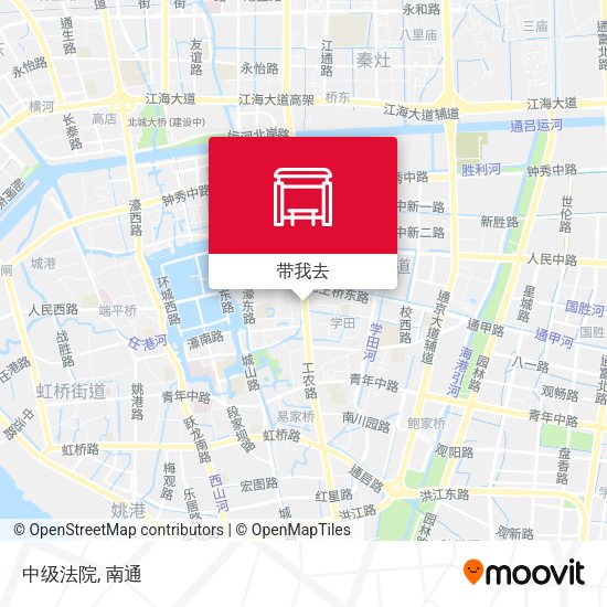 中级法院地图