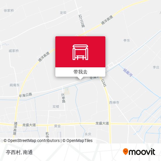 亭西村地图