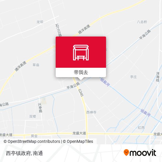 西亭镇政府地图