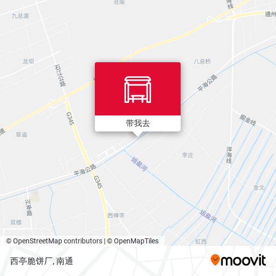 西亭脆饼厂地图
