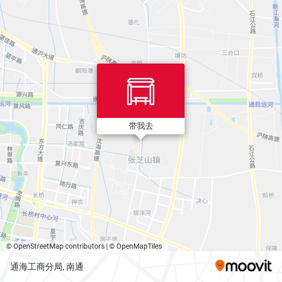 通海工商分局地图