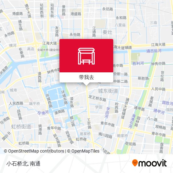 小石桥北地图
