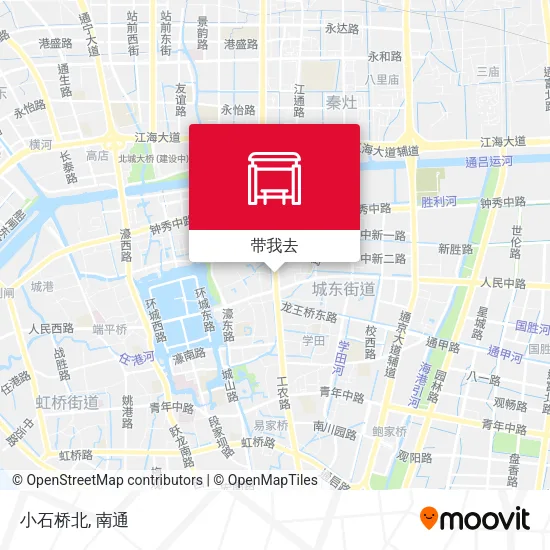 小石桥北地图