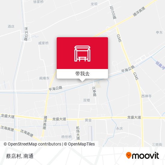 蔡店村地图