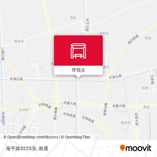 海平路S225东地图