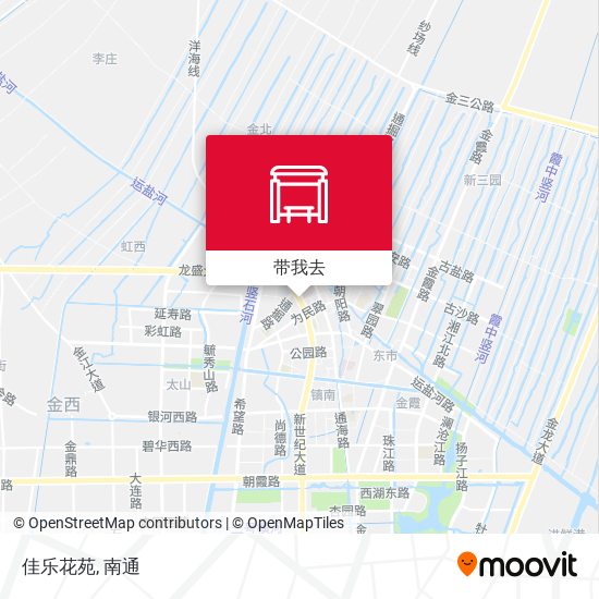 佳乐花苑地图