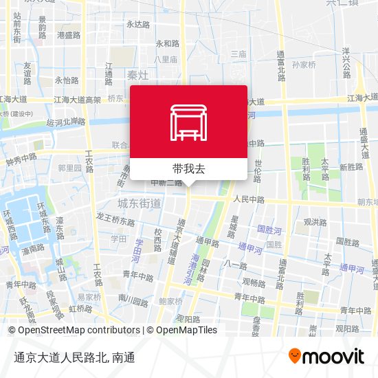 通京大道人民路北地图