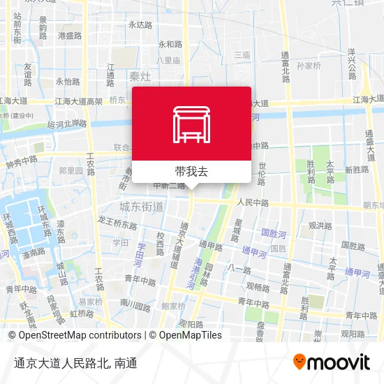 通京大道人民路北地图