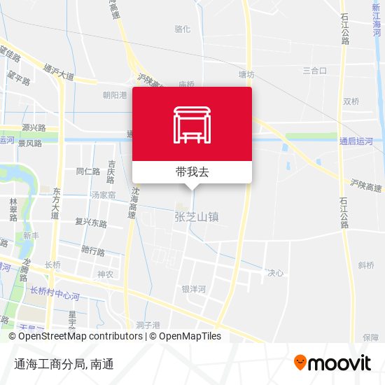 通海工商分局地图