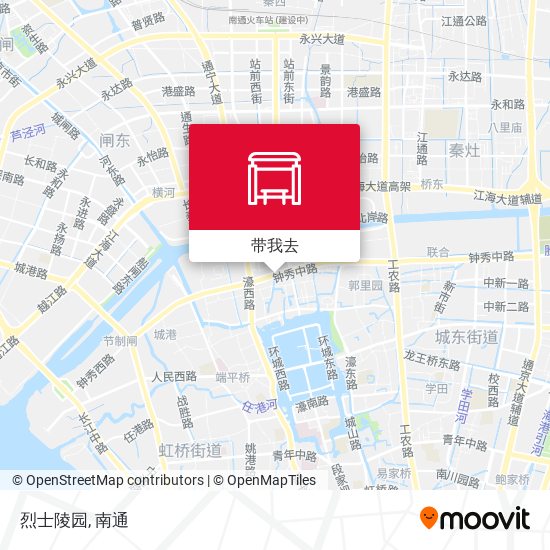 烈士陵园地图