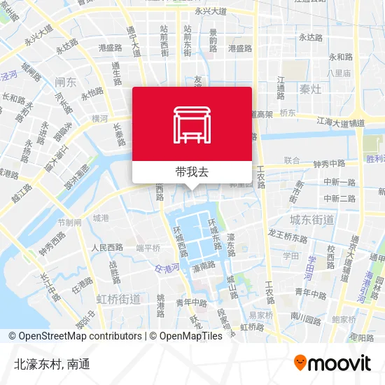 北濠东村地图