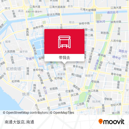 南通大饭店地图