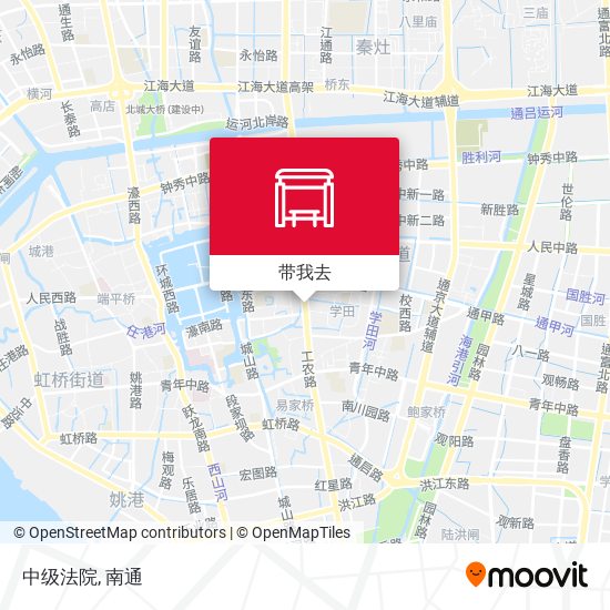 中级法院地图