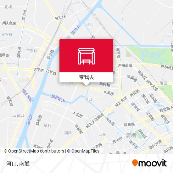河口地图