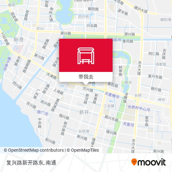 复兴路新开路东地图