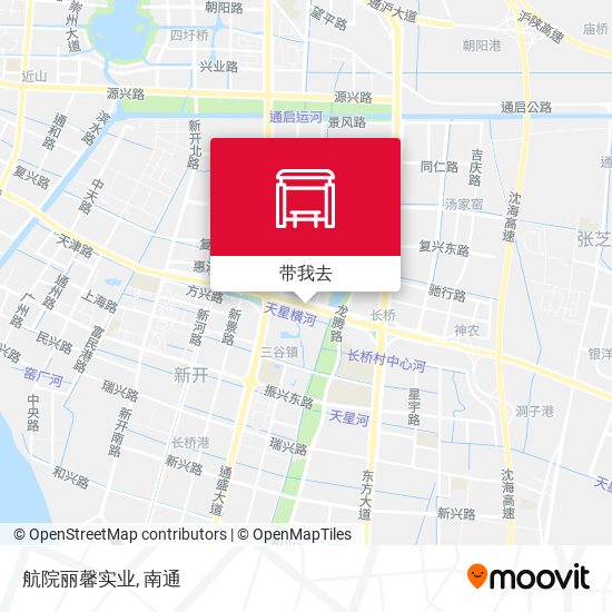 航院丽馨实业地图