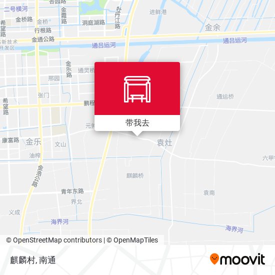 麒麟村地图