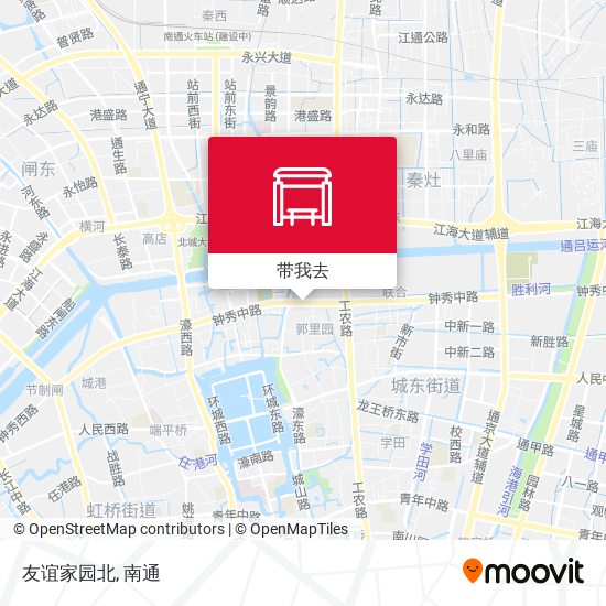 友谊家园北地图