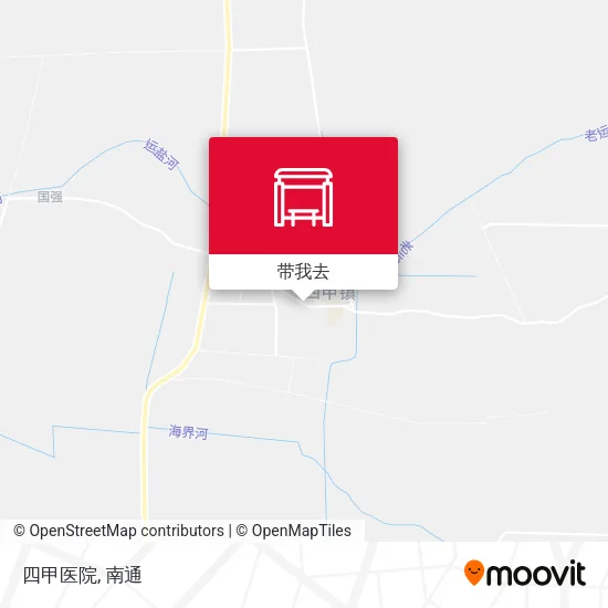 四甲医院地图
