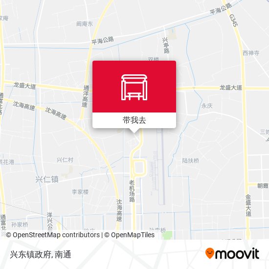 兴东镇政府地图
