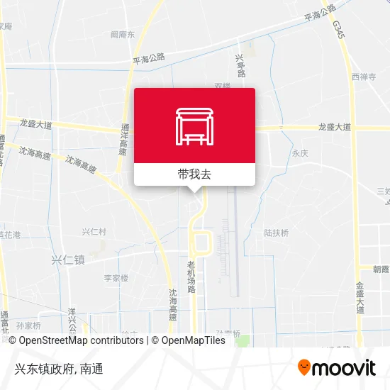 兴东镇政府地图