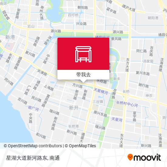 星湖大道新河路东地图