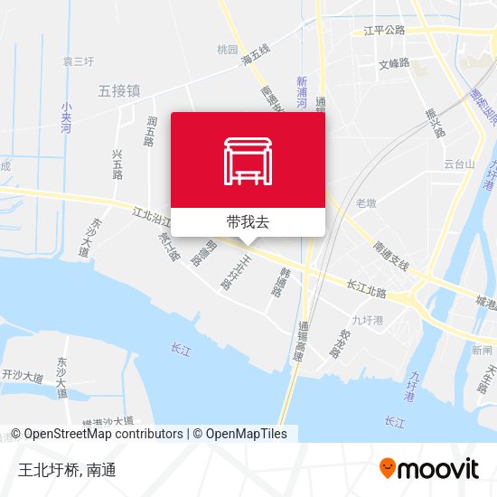 王北圩桥地图