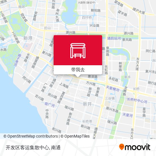 开发区客运集散中心地图