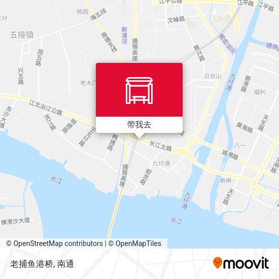 老捕鱼港桥地图