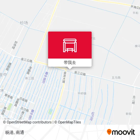 杨港地图