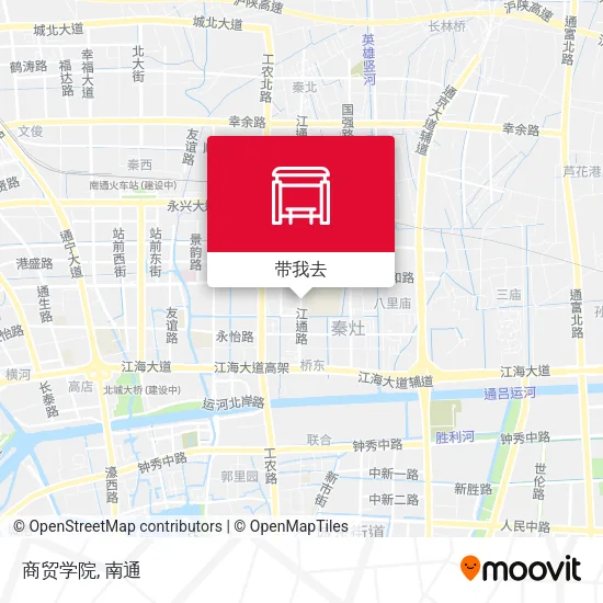 商贸学院地图
