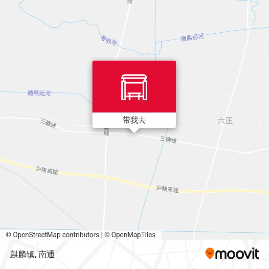 麒麟镇地图