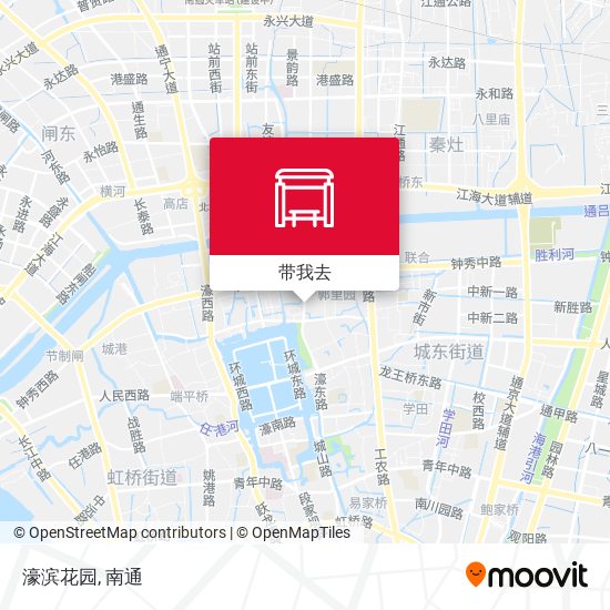 濠滨花园地图