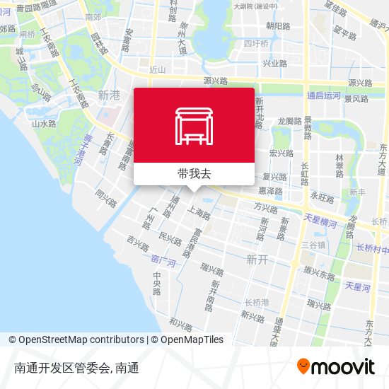 南通开发区管委会地图