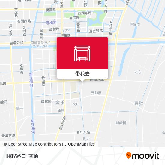 鹏程路口地图