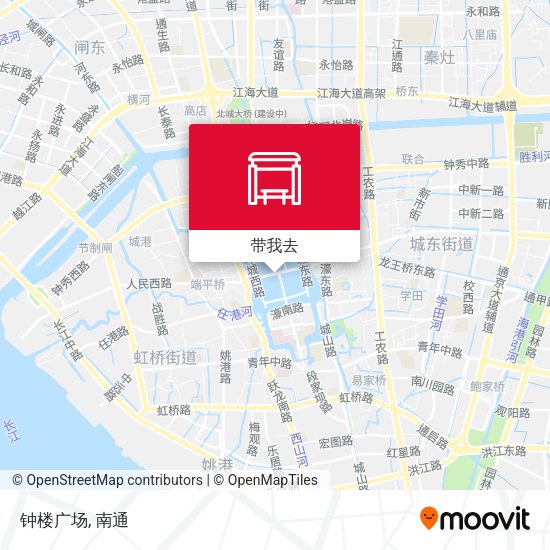钟楼广场地图